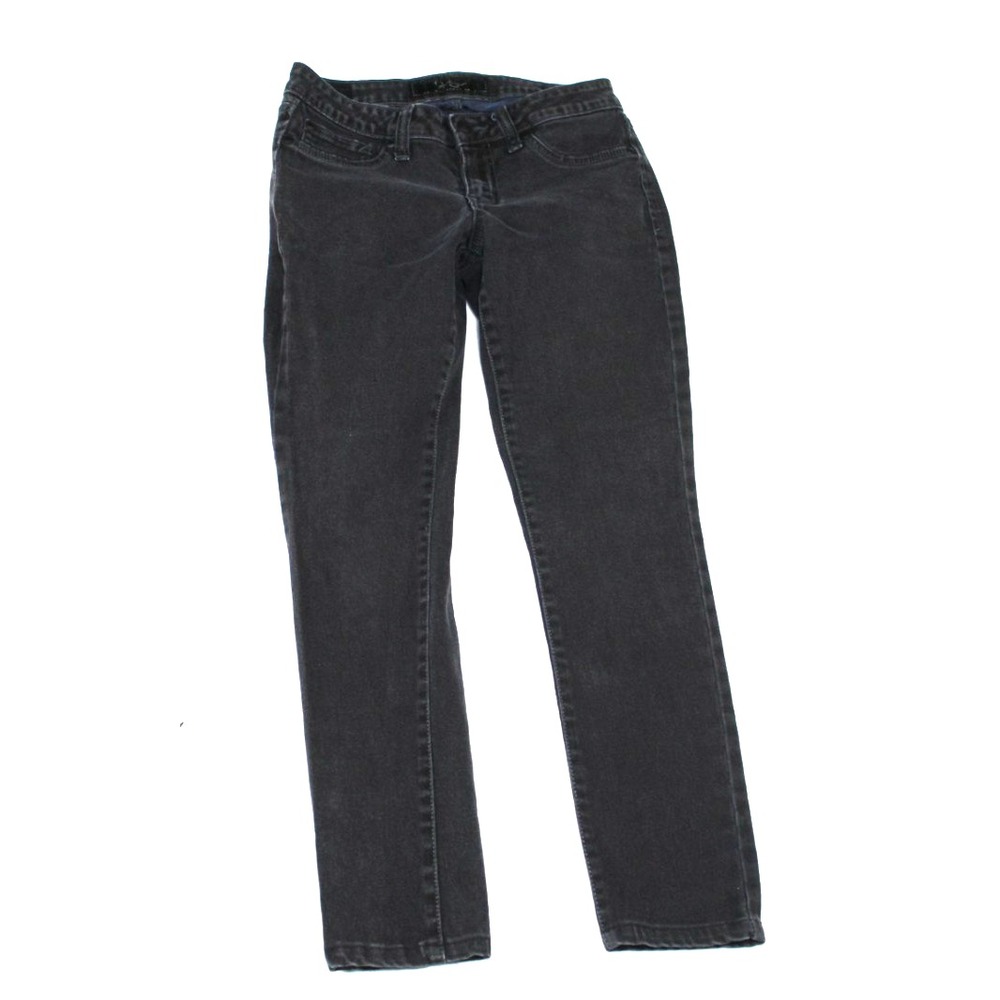 Jessica Simpson Kiss Me Jegging Women 28 Black Excellent Slim Stretch Mid Rise